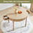 47.24'' Farmhouse Round Dining Table With Drawer-1613905035
