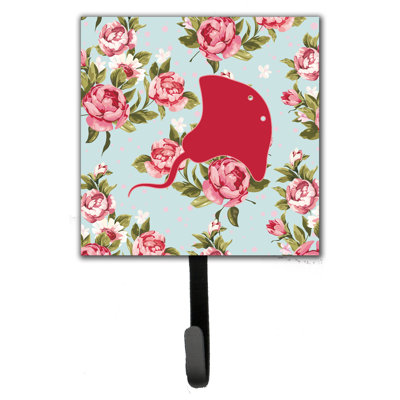 Porte-laisse de roses et crochet mural dory shabby