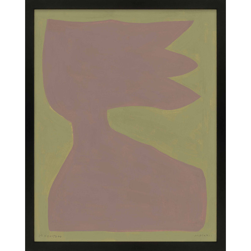 Ash 3 Print by Michael Kempen, Black Framed, 20"H x 16"W x 1.25"D
