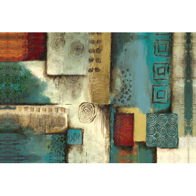 Tribal Patterns 2 - Wrapped Canvas Print