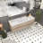 Cresco 59'' Single Bathroom Vanity with Acrylic Top-1207083135