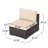 Patio Armless Chair Mbrn + Alu-1678528685