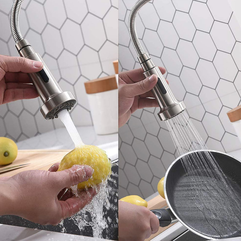 Robinet de cuisine rétractable