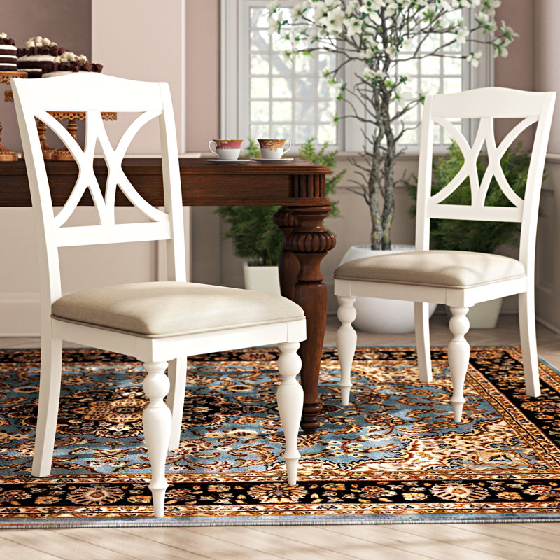 Chaise d'appoint Alvy, Blanc