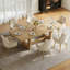 Table de salle à manger extensible 78-96 po Soild-2003920899
