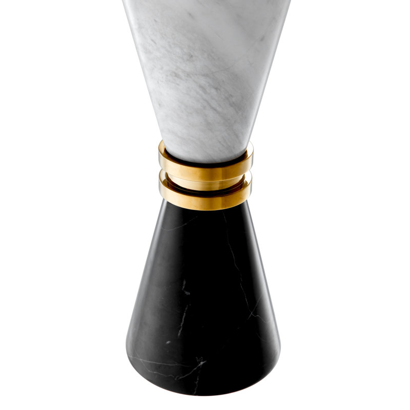 Diabolo 11'' H Stone Tabletop Tealight Holder