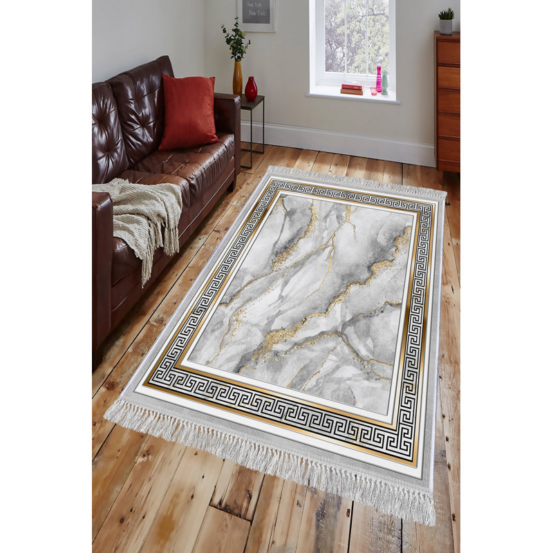 Luxurious Hall Carpet, 100% Velvet Fabric, 2.6 x 9.8 ft | Antibacterial & Non-Slip | 0.4 in Pile Height, Machine Washable | Durable Woven Design with 3D Digital Printing | Perfect for Home Entryways & Living Rooms