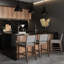 Tabouret de comptoir en bois rembourré-2145314014-2110313838-2144663587