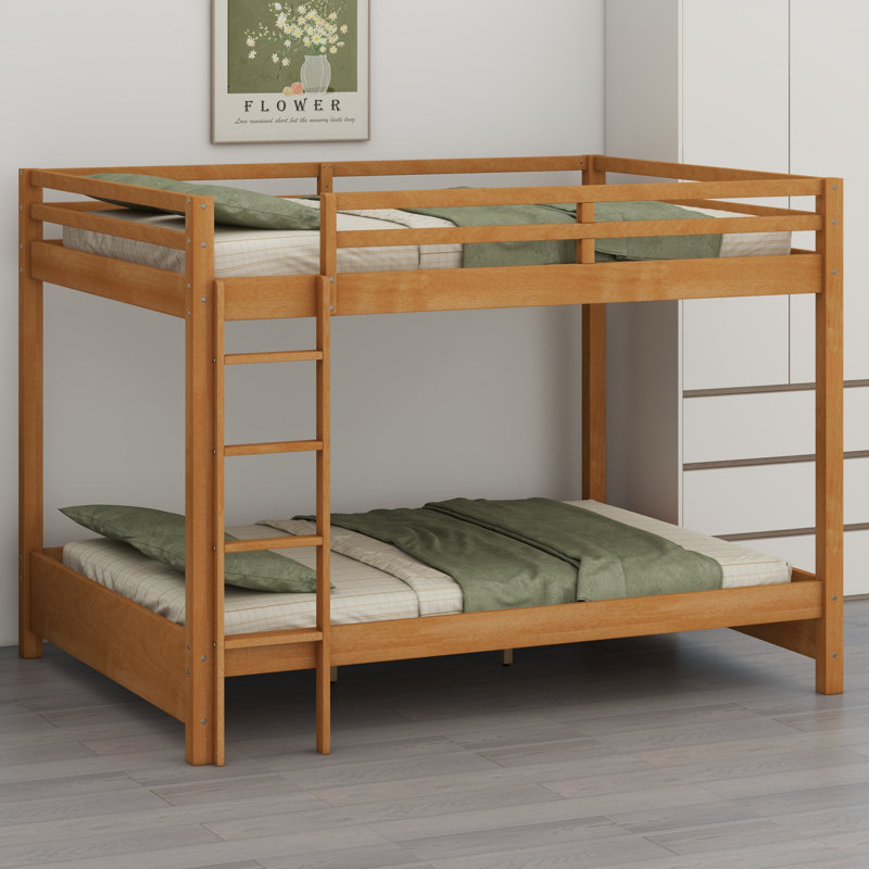 Lit superposé en bois avec échelle, Bois