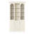 92.5" H Bookcase With 4 Doors, 3 Drawers & Open Shelves