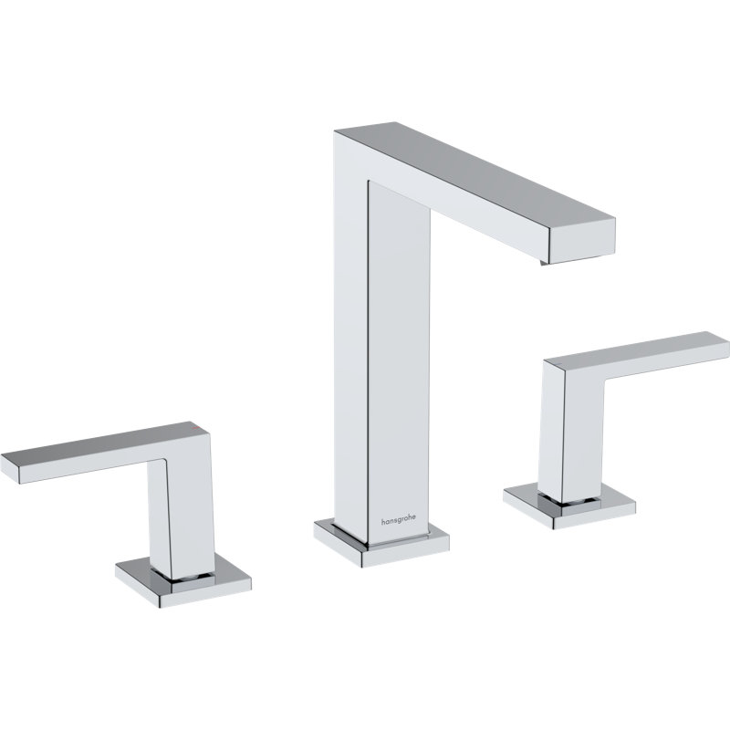 hansgrohe Tecturis E Widespread Faucet 150, 1.2 GPM, Chrome