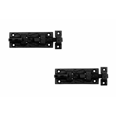 Wrought Iron Curled Tail Slide Bolt
