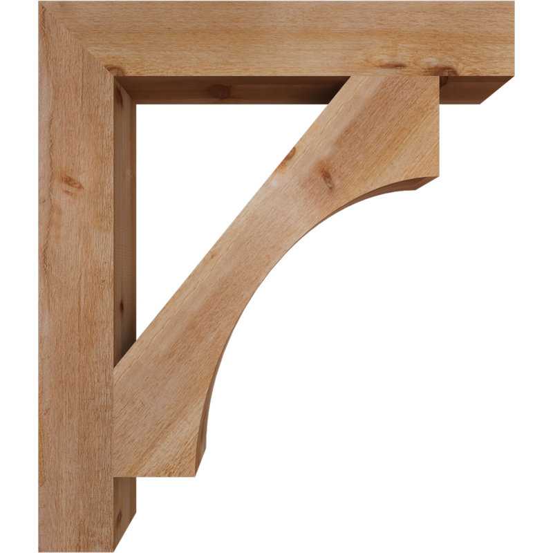 Support Westlake Block, H 44 po x l 6 po x P 38 po, Cèdre rouge de l'Ouest (scié brut)