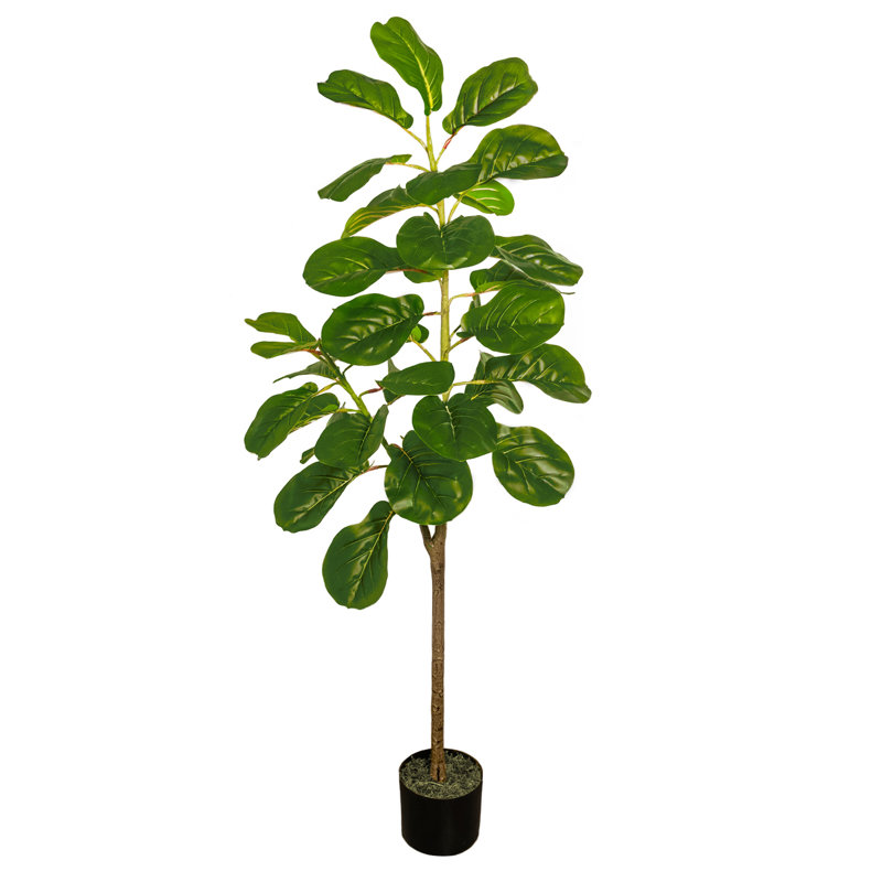 Tradala Trees 120cm Faux Fiddle Leaf Fig Tree in Pot