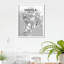 Manille, carte de la ville, impression-977120909-977120916