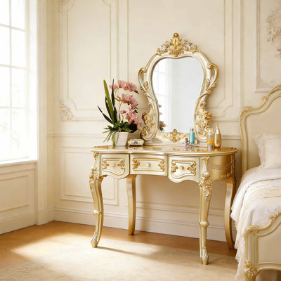 European style luxury makeup table