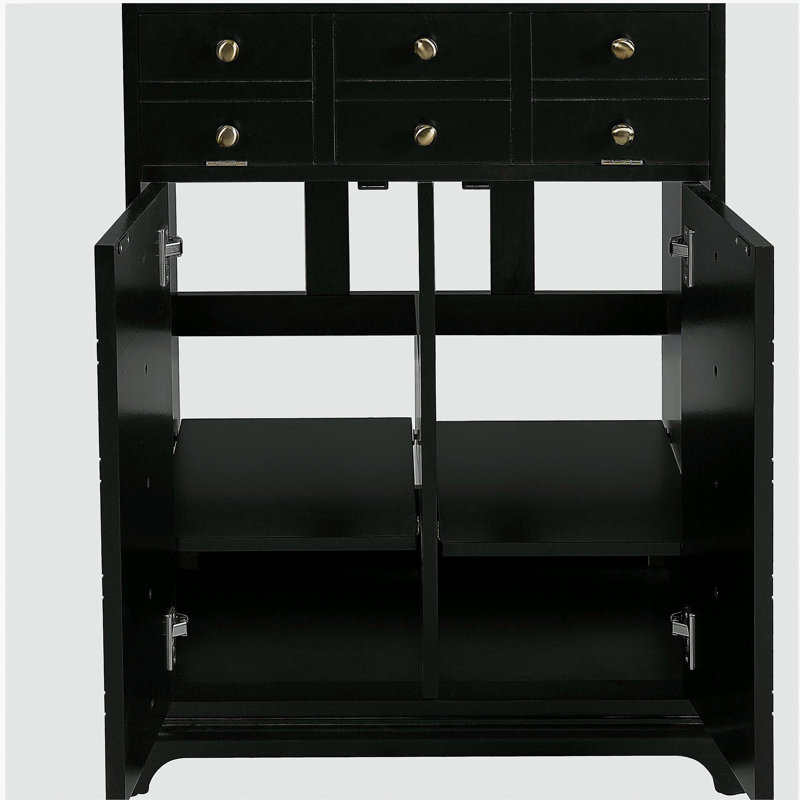 Meuble-lavabo de 24 po avec tiroir et deux portes à fermeture douce, armoire de rangement moderne peinte avec lavabo en céramique, meuble-lavabo simple élégant pour petits espaces