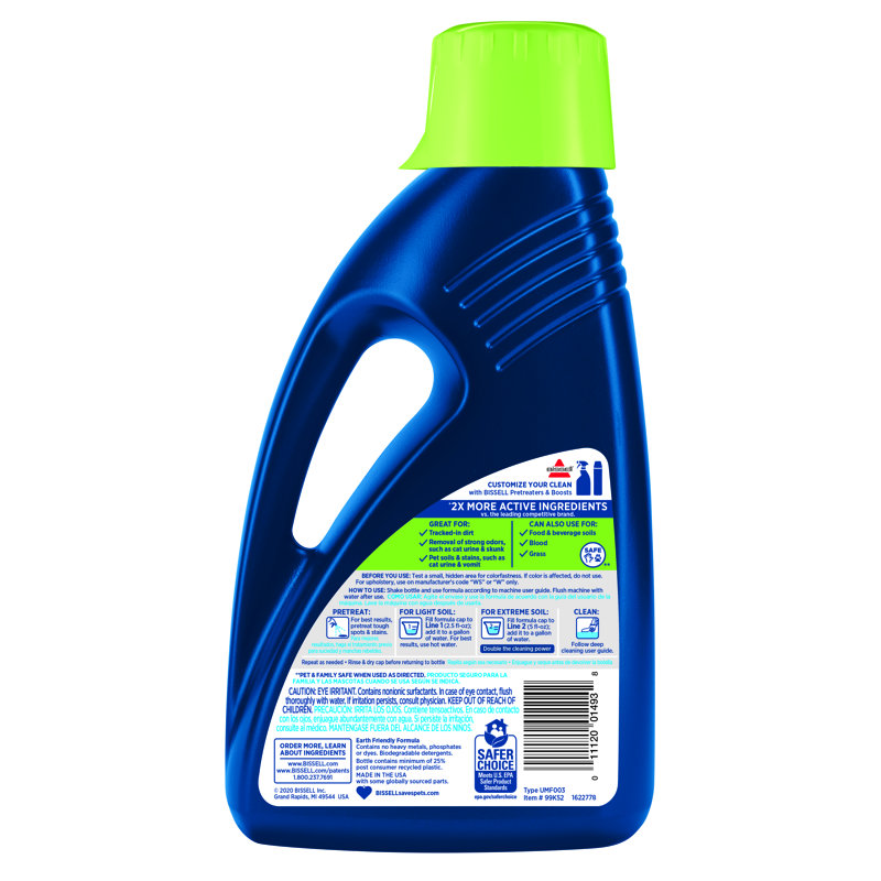 Pet Stain & Odor Upright Carpet Cleaning Formula, 60oz