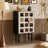 Solid Wood 5-Drawer Entryway Storage Cabinet