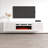 Attalla 70.9" Modern TV Stand with Electric Fireplace, High Gloss Finish, Wall-Mounted-1300747575