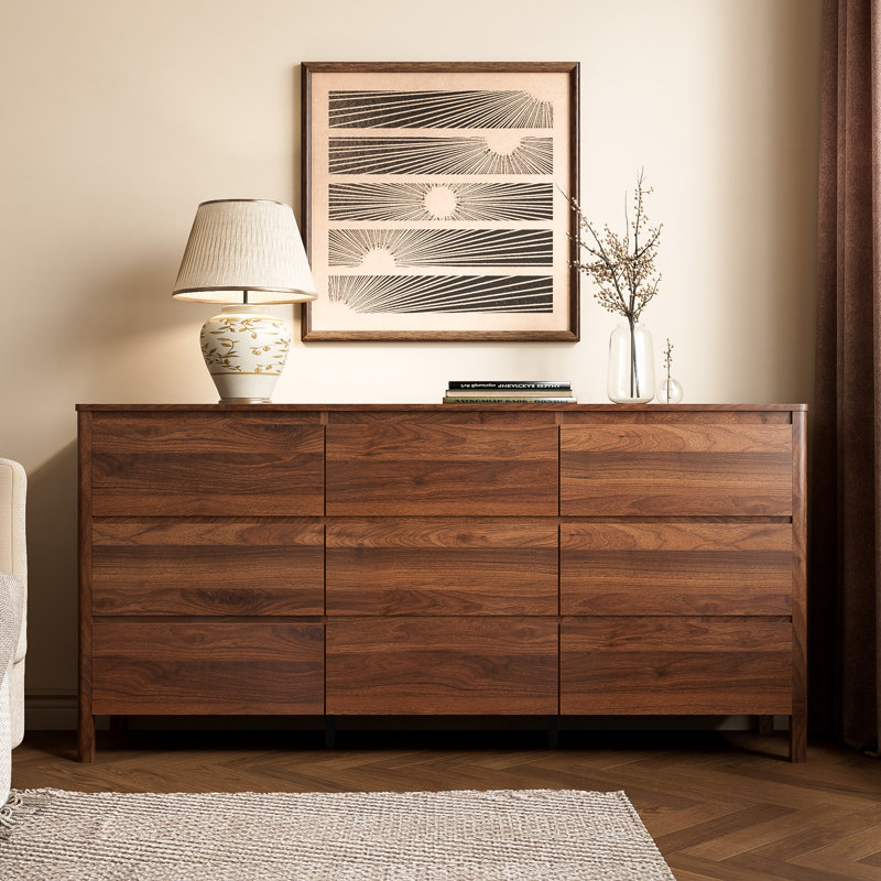 63" W 9 - Drawer Dresser