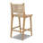 Yvaine Franc 25" Teak Patio Bar Stool