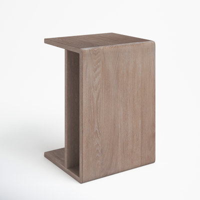 Kegan Solid Wood C Table End Table