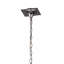 4 - Light Polished Chrome Square/Rectangle Pendant-32462329