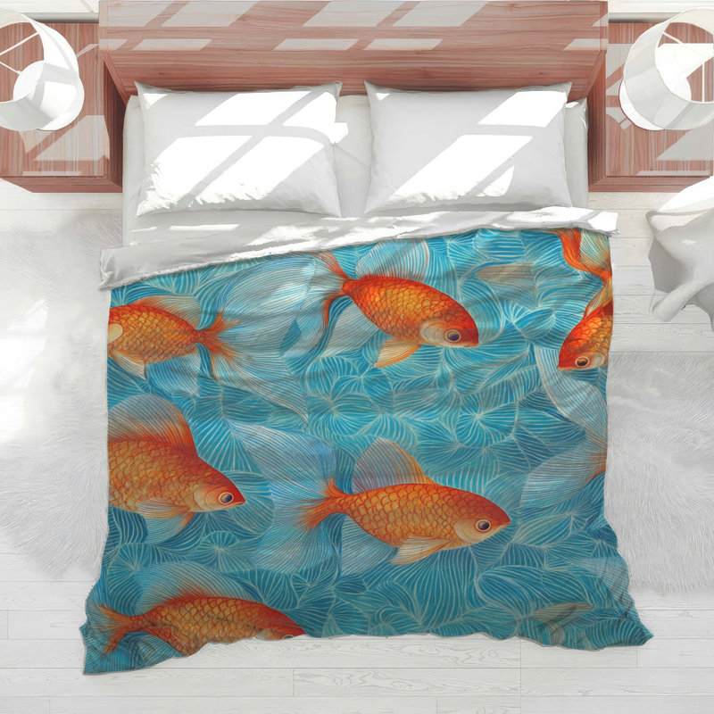 Édredon Goldfish, Très grand lit