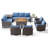 Ingvald 9 Piece Wicker Outdoor Patio U-Shaped Feet Conversation Set Group , Include Fire Pit Table-1142537502