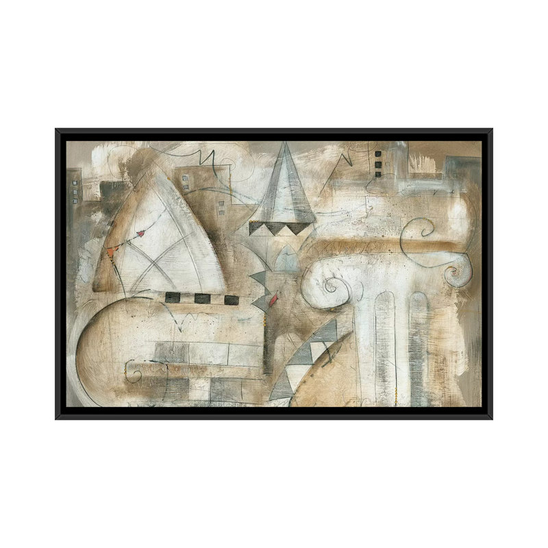 « alba » par eric waugh, impression sur toile, H 18 po x l 26 po x P 1,5 po, Toile avec cadre flottant noir, Pas de tapis