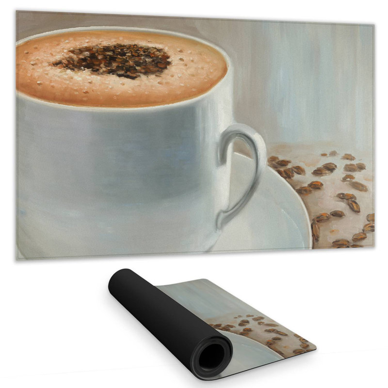 Cappuccino time - 14.00"x24.25" Desk mat