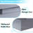 Bhhatu High Gloss Led Coffee Table, Gray-1648199447