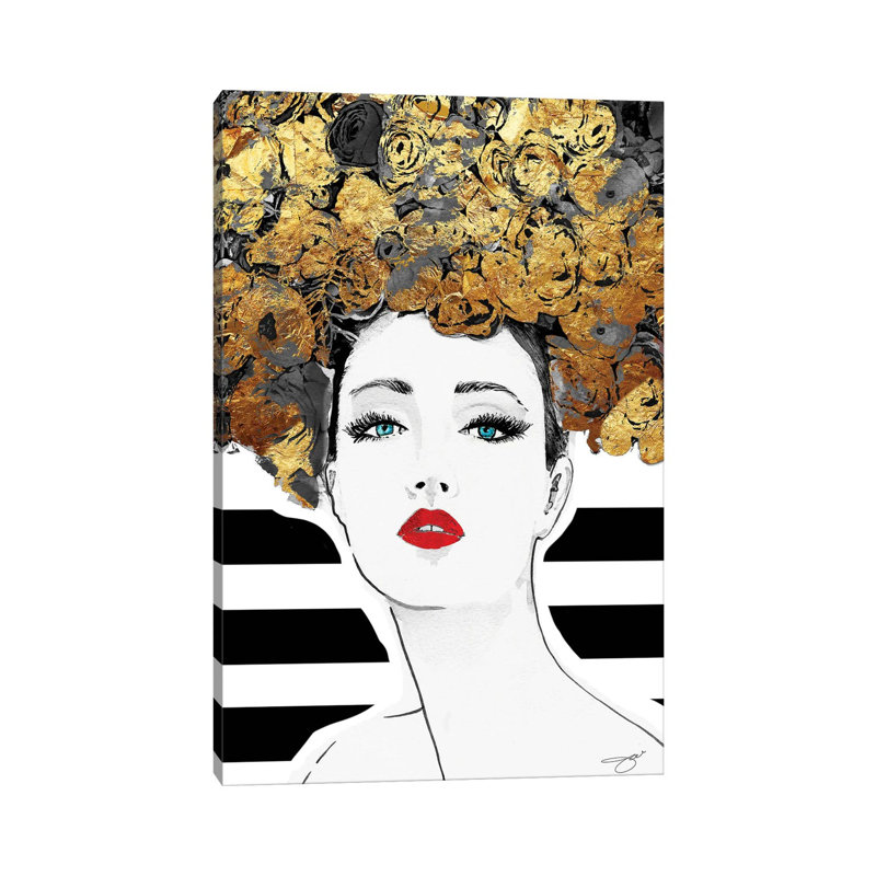 Beautiful by Studio One - Gallery-Wrapped Canvas Giclée on Canvas, Canvas, 20.32 cm H x 30.48 cm W