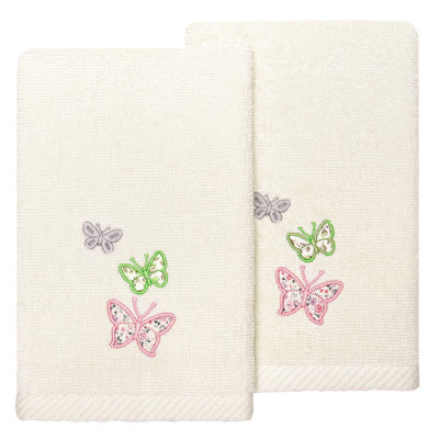  2 Piece Turkish Cotton Fingertip Towel Set