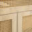 Bathroom Vanity With Handwoven Rattan Doors