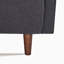 Fauteuil en polyester l 36,6 po Lekha-78968925