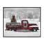 Guirlande de camion de Noël avec couronne, conception de Lori Deiter-995920745-995920744