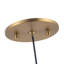 Bolla 6-in Gold dimmable LED Pendant-368780227