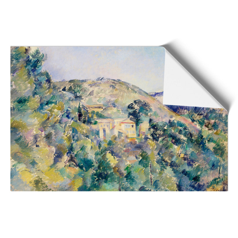 View of the Domaine Saint Joseph by Paul Cezanne - Frameless Print, 30cm H x 42cm W x 0.1cm D