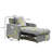 Myleigh 36.61'' Velvet Futon Chair-411685063