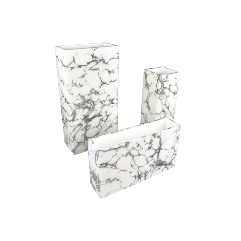 12" Indoor/Outdoor Table Vase, Overall Height - 12"