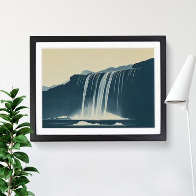 Flawless Waterfall - Single Picture Frame Print