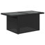  Ensemble de canapé de patio 8 pièces avec coussins en acacia de rotin noir