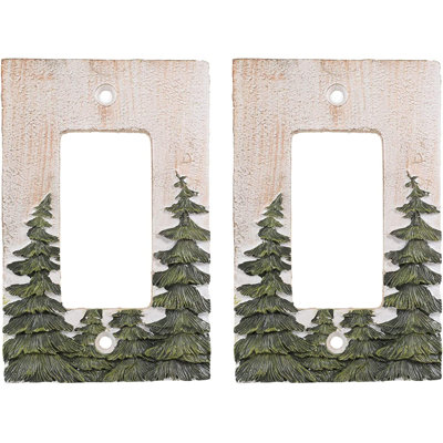 Cynthiana Landscape & Nature 1 - Gang Combination Plate Jumbo Combination Wall Plate