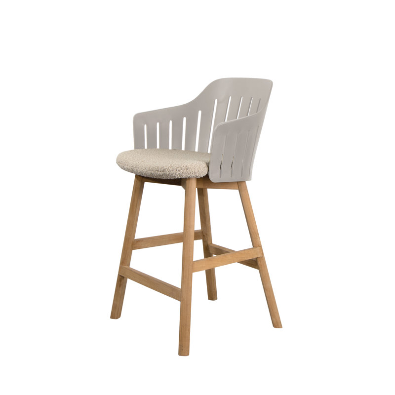 Choice Chair Shell Indoor/Outdoor in Taupe