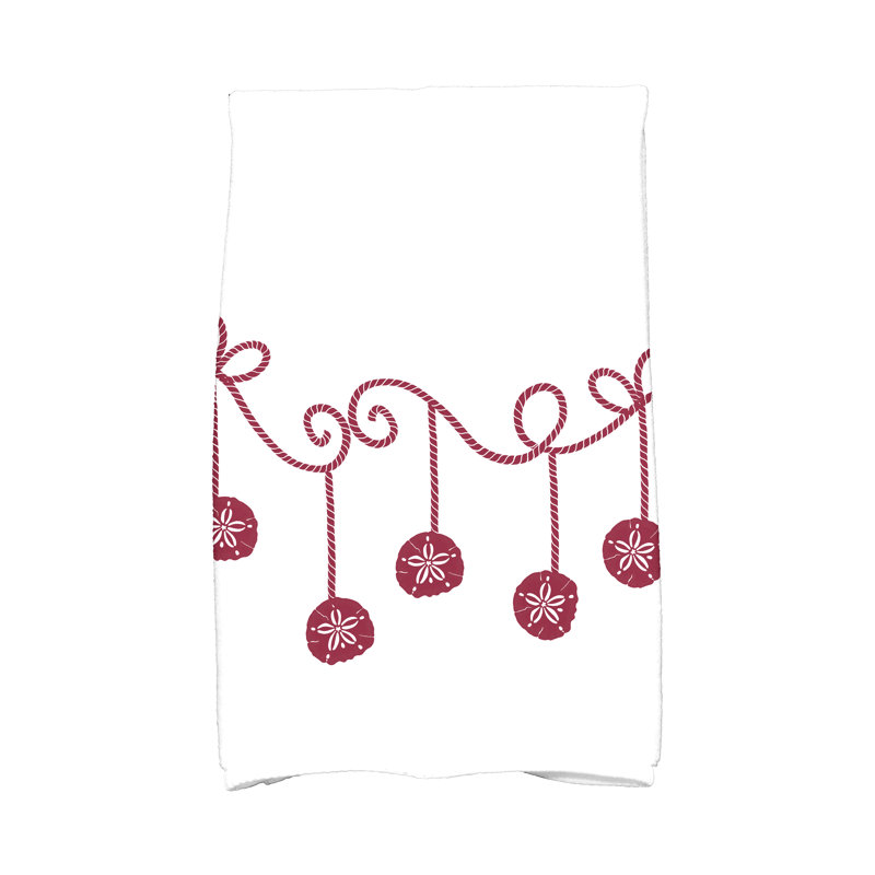Enid Hand Towel, Cranberry
