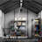 7.5' Rectangular Outdoor Plastic Shed With Metal Frame, And Includes Acrylic Transparent And Vent Windows, And A Floor.-118728688