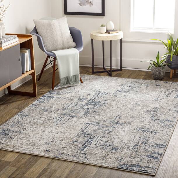 Steelside™ Lemaire Performance Beige Rug & Reviews | Wayfair