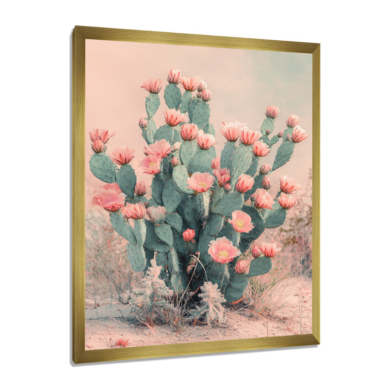 Marsheela - Floral Canvas Wall Art, H 20 po x l 12 po, Avec cadre, Doré
